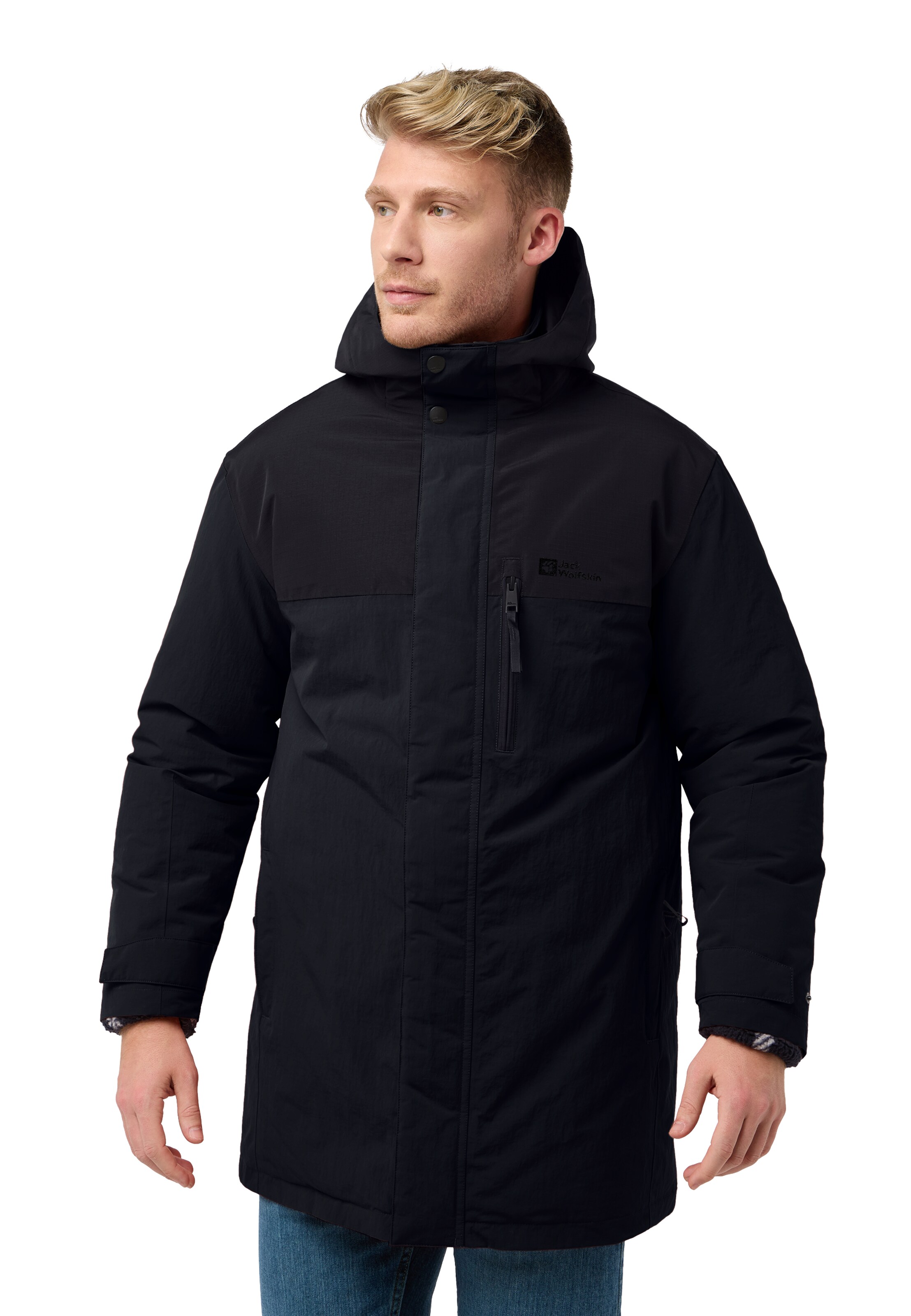 JACK WOLFSKIN Outdoor jacket in Black