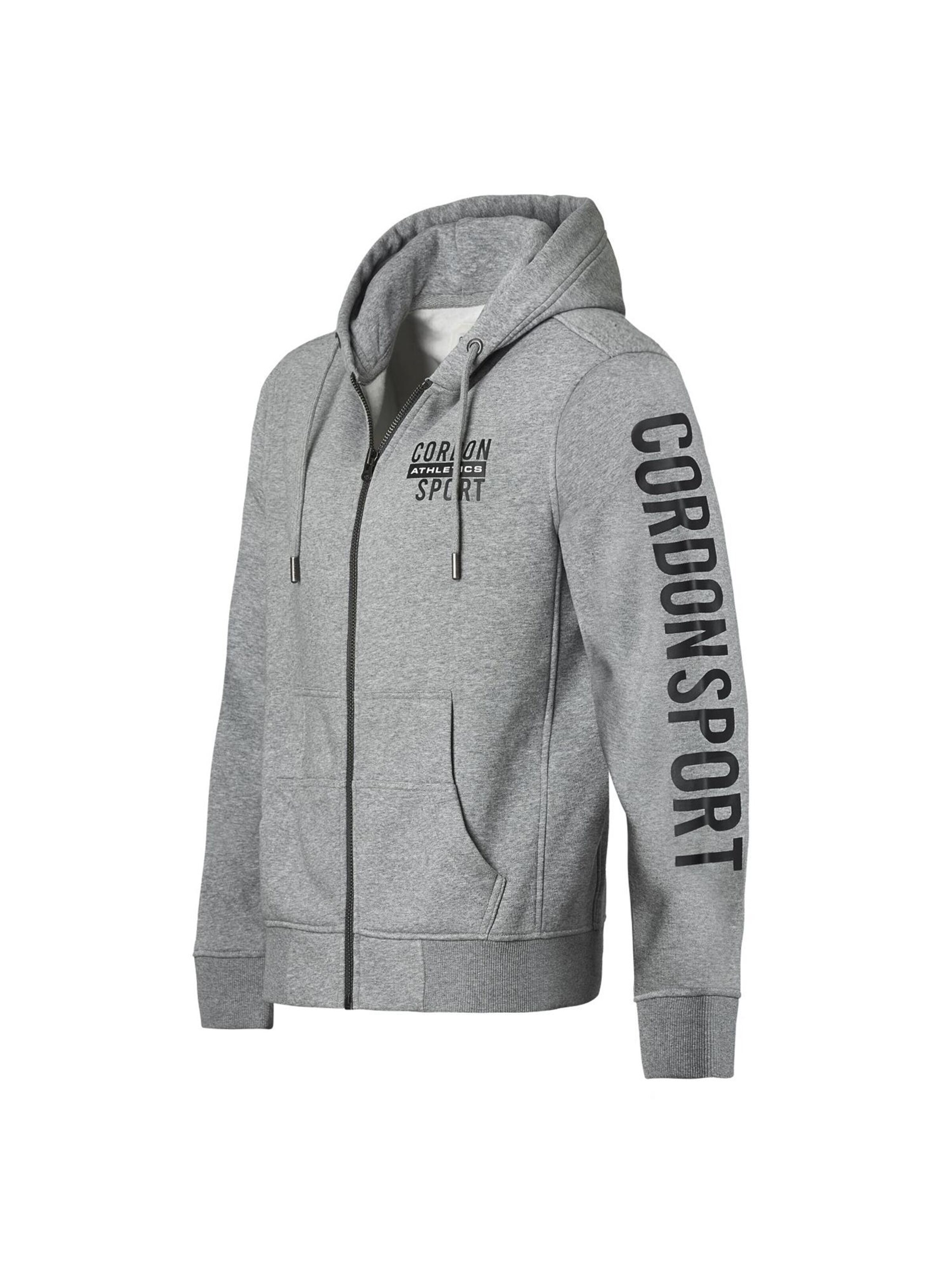 Cordon Sport Sweatjacke 'King'‌‌‌‌‌‌‌‌‌ in Grau