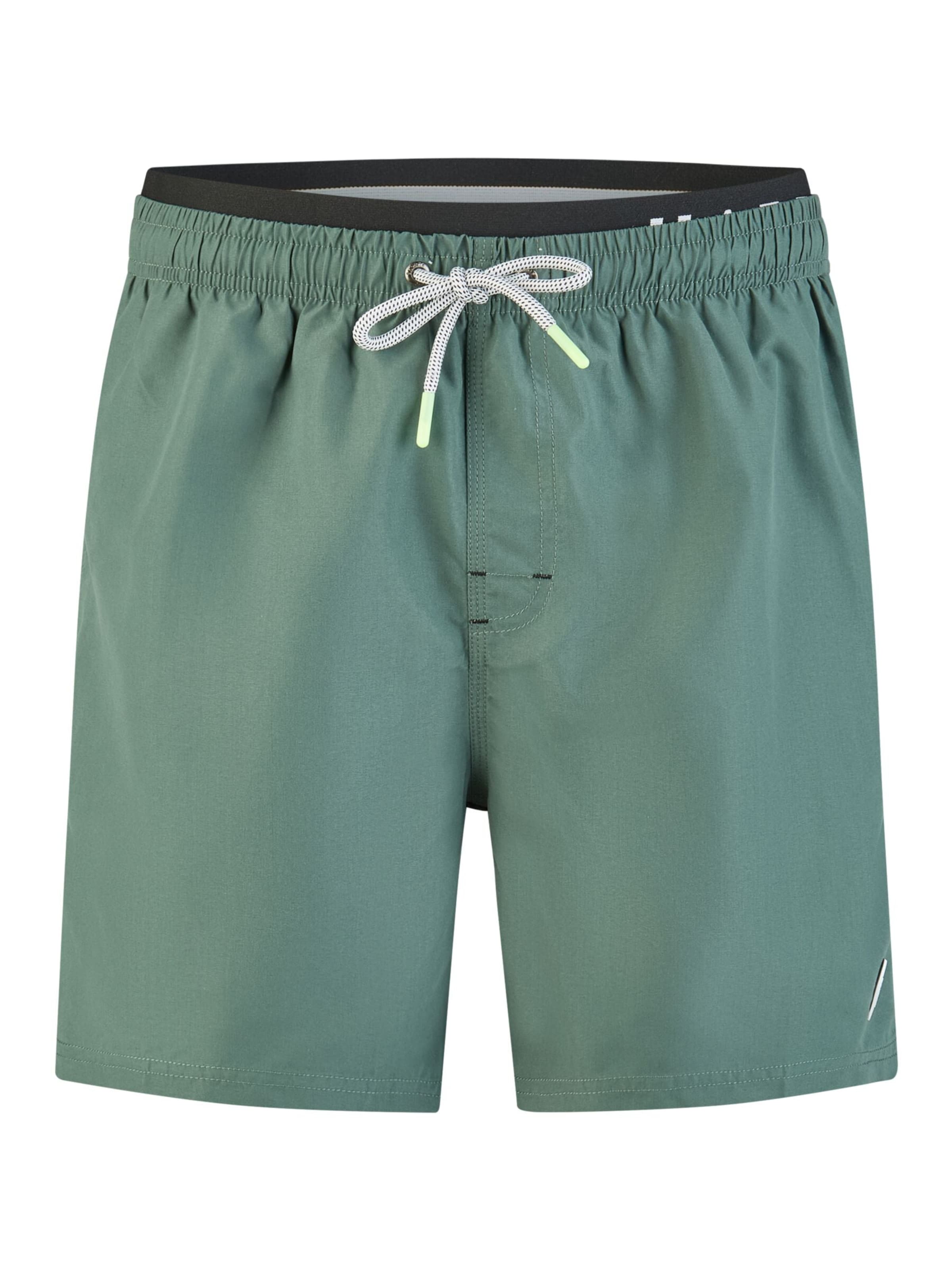 Happy Shorts Zwemshorts in Groen: voorkant