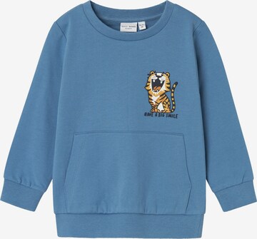 NAME ITSweater majica 'Vildar' - plava boja: prednji dio