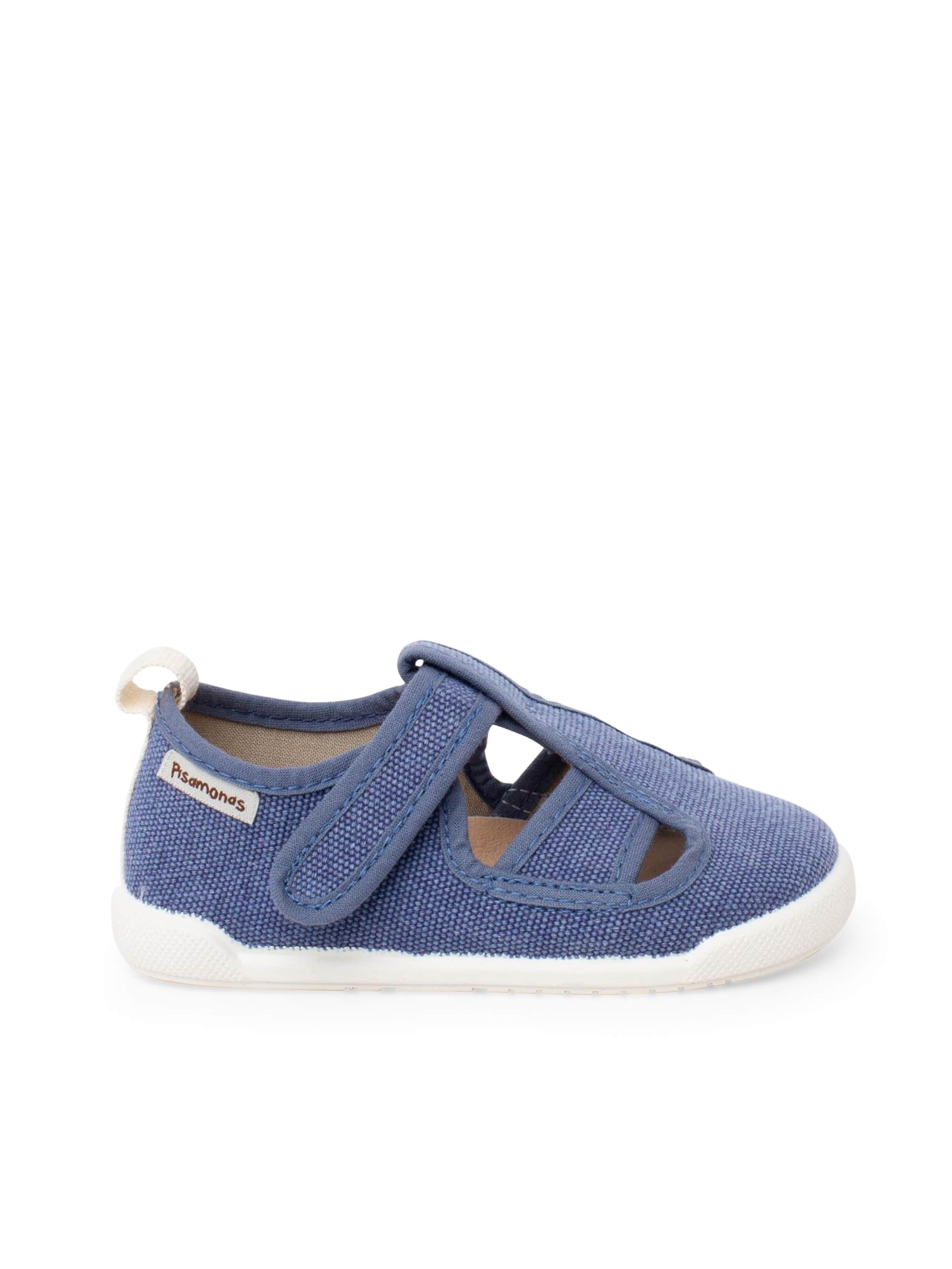Pisamonas First-step shoe in Blue: front