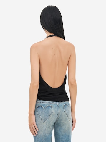 OW Collection Top 'AGATHA' in Zwart