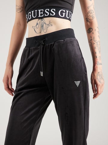 GUESS Tapered Pants in Black