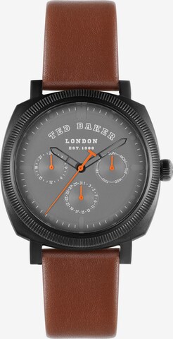 Ted Baker Analog Watch 'Caine Urban Tb Urban' in Brown: front