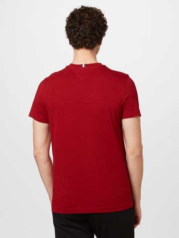 TOMMY HILFIGER T-Shirt in Rot