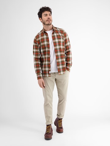 LERROS Regular fit Button Up Shirt in Brown