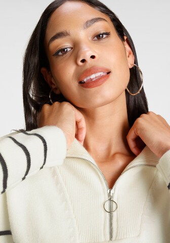 Bruno Banani Sweater in White
