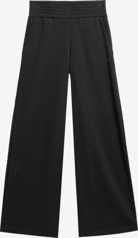 4F Workout Pants in Black: front