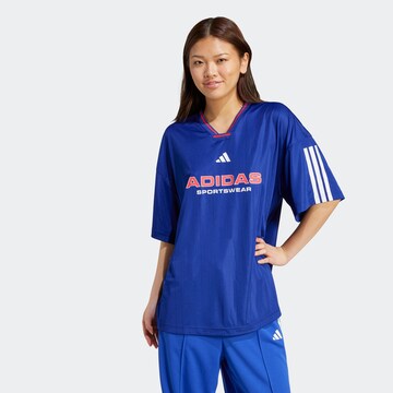 ADIDAS SPORTSWEAR Sportshirt 'Tiro' in Blau: Vorderseite