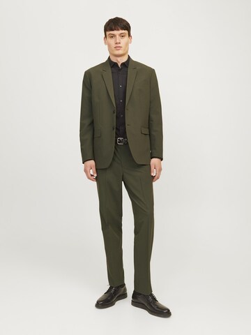 Regular Pantalon à plis JACK & JONES en vert