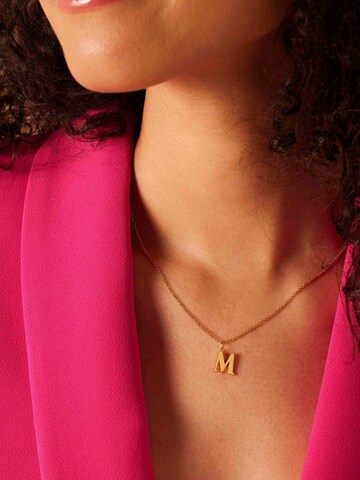 Lucardi Necklace in Gold: front