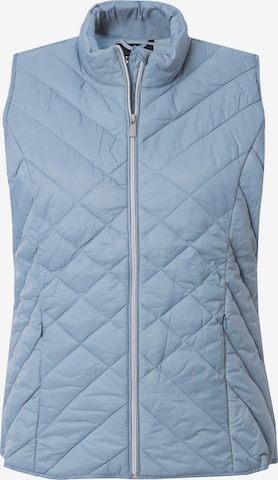 Ulla Popken Weste in Blau: Vorderseite