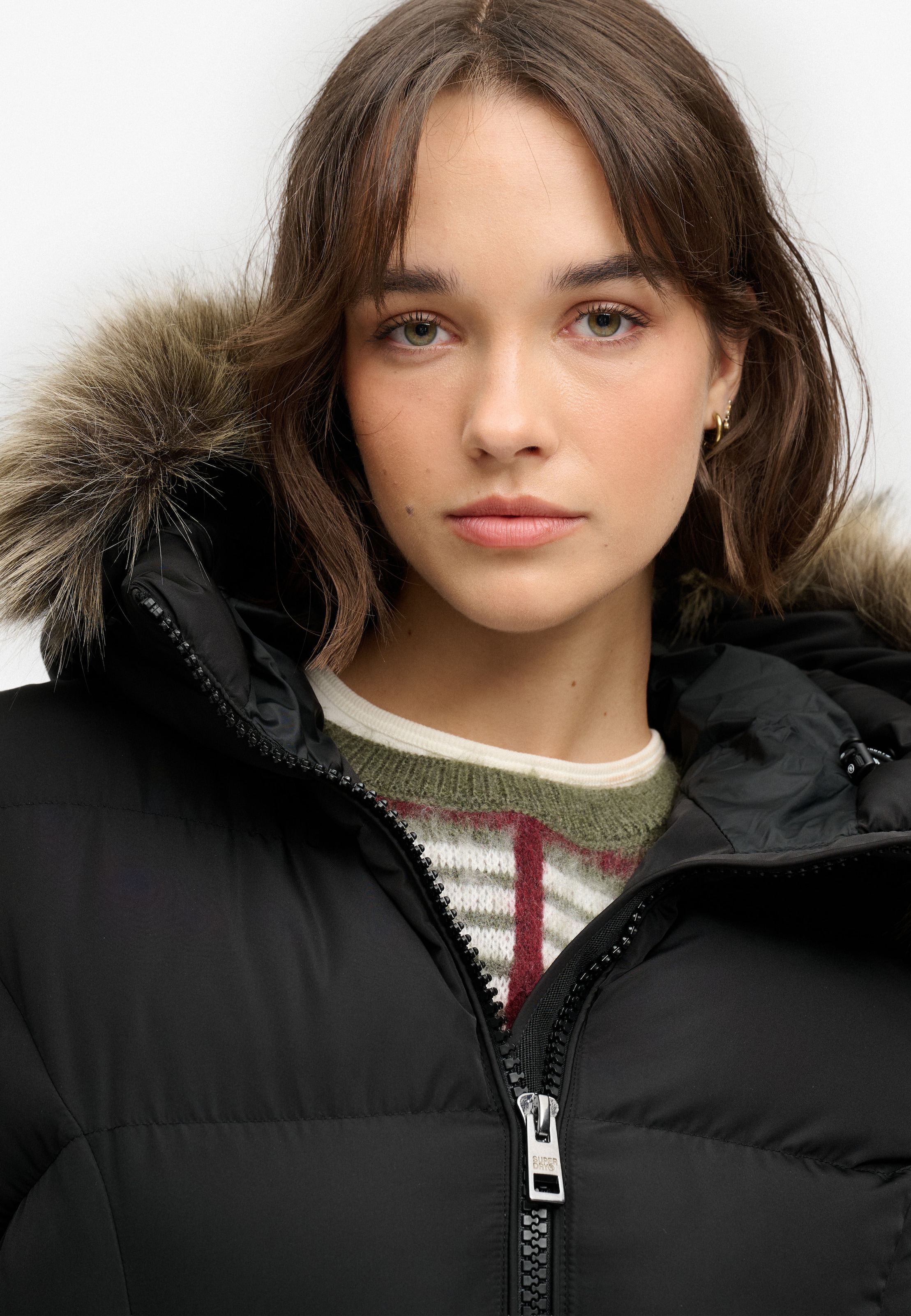 Superdry & Co Zimná bunda 'FUJI' - Čierna