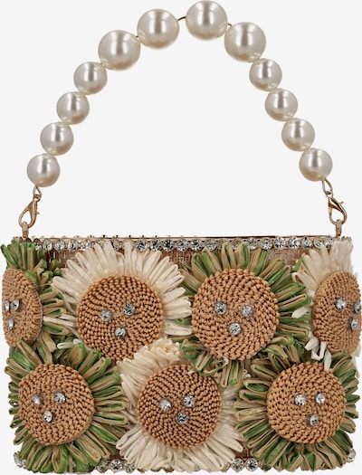 Gaya Sacs à main en One Size en camel / beige clair / vert / kaki, Vue avec produit