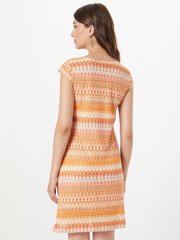 MORE & MORE Dress 'Ajour' in Orange