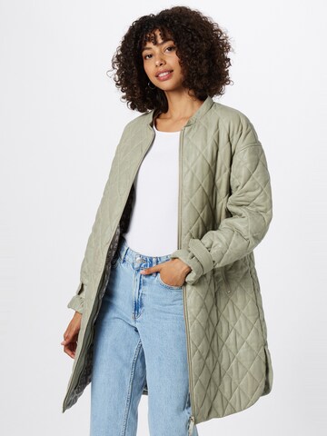 Maze Between-seasons coat in Green