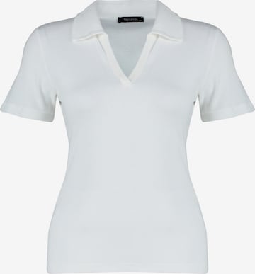 Trendyol Curve Poloshirt in Weiß: Vorderseite