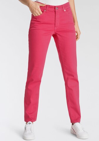 MAC Regular Jeans in Red: front