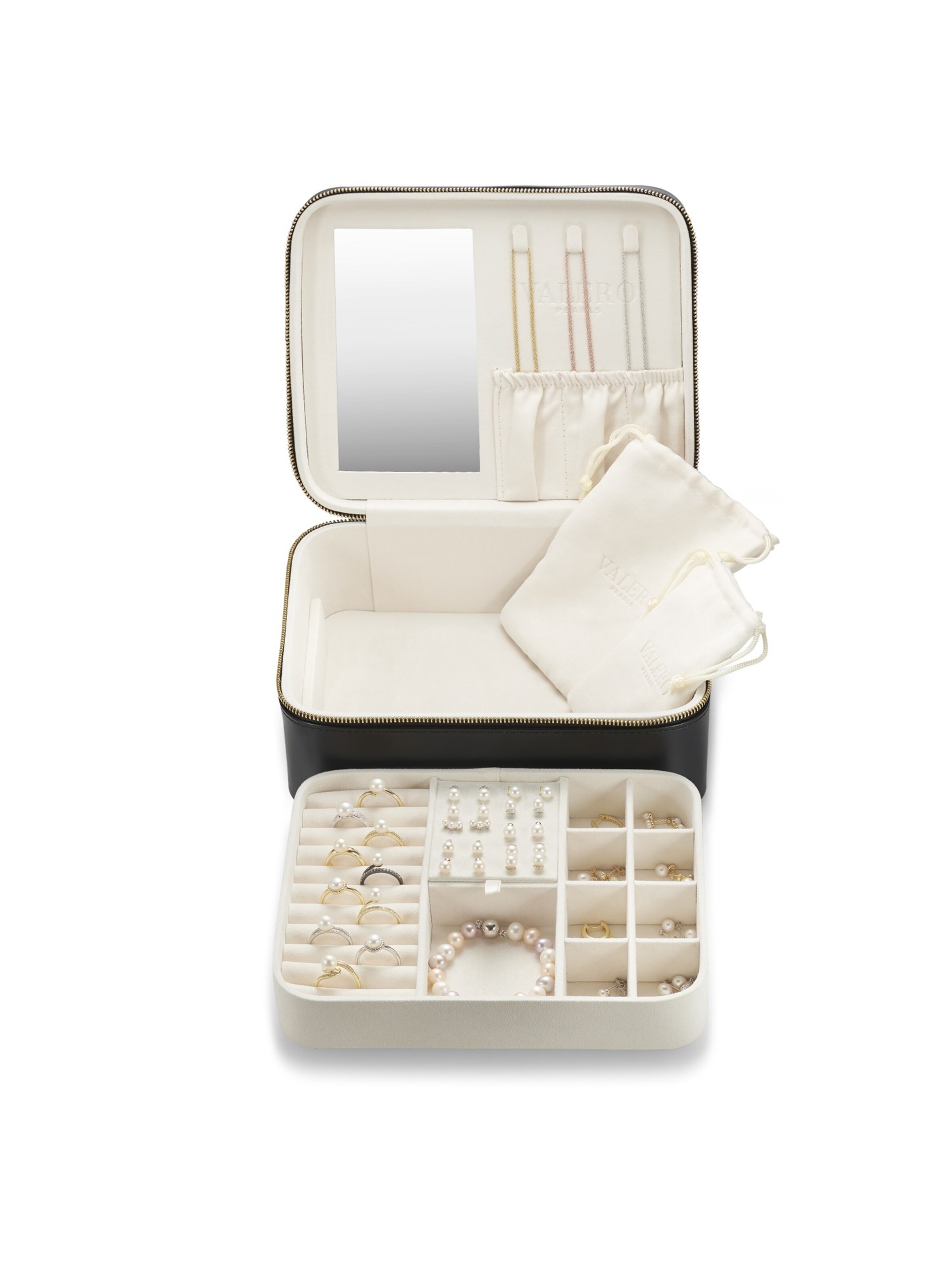 Portagioie di Valero Pearls in nero