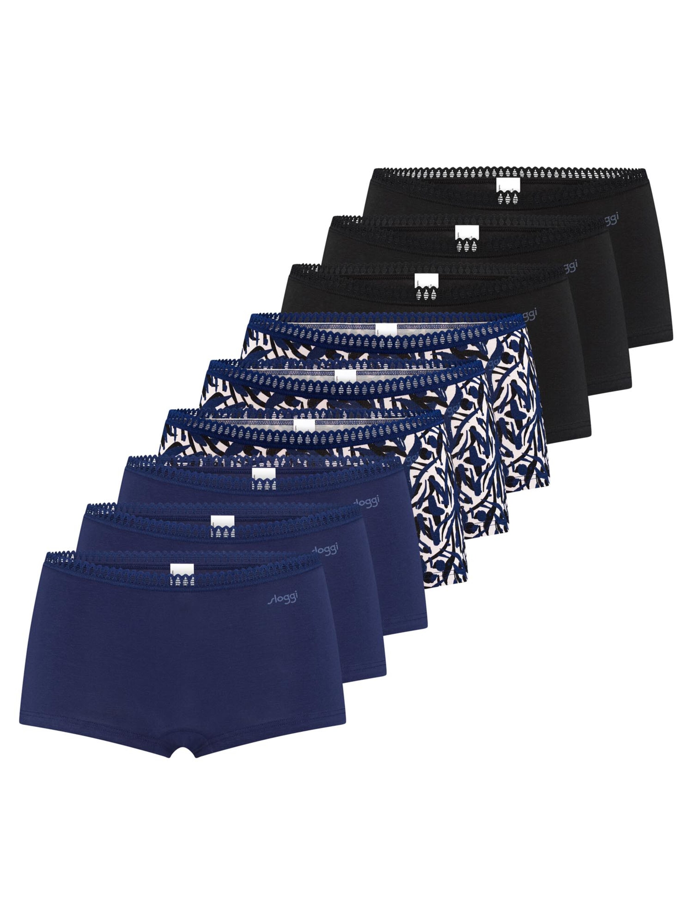 SLOGGI Panty 'GO Crush'‌‌‌‌‌‌‌‌‌‌ in Blau: Vorderseite
