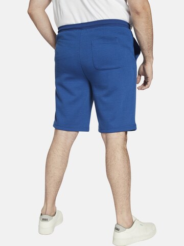 Charles Colby Loosefit Sportbroek ' Baron Lorcan ' in Blauw