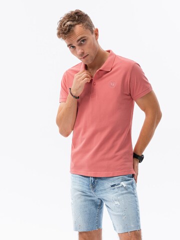 Ombre Poloshirt 'S1374' in Pink