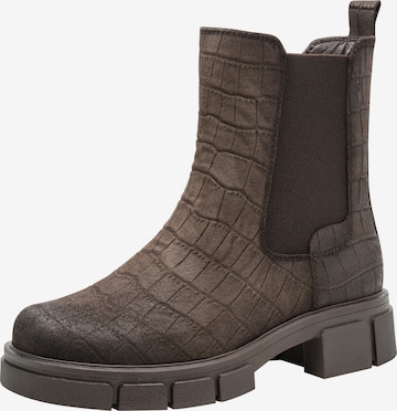 Chelsea Boots Tamaris en marron : devant