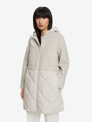 ESPRIT Winter Coat in Beige: front