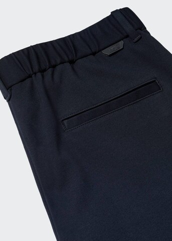 MANGO MAN Slimfit Hose 'Polen' in Blau