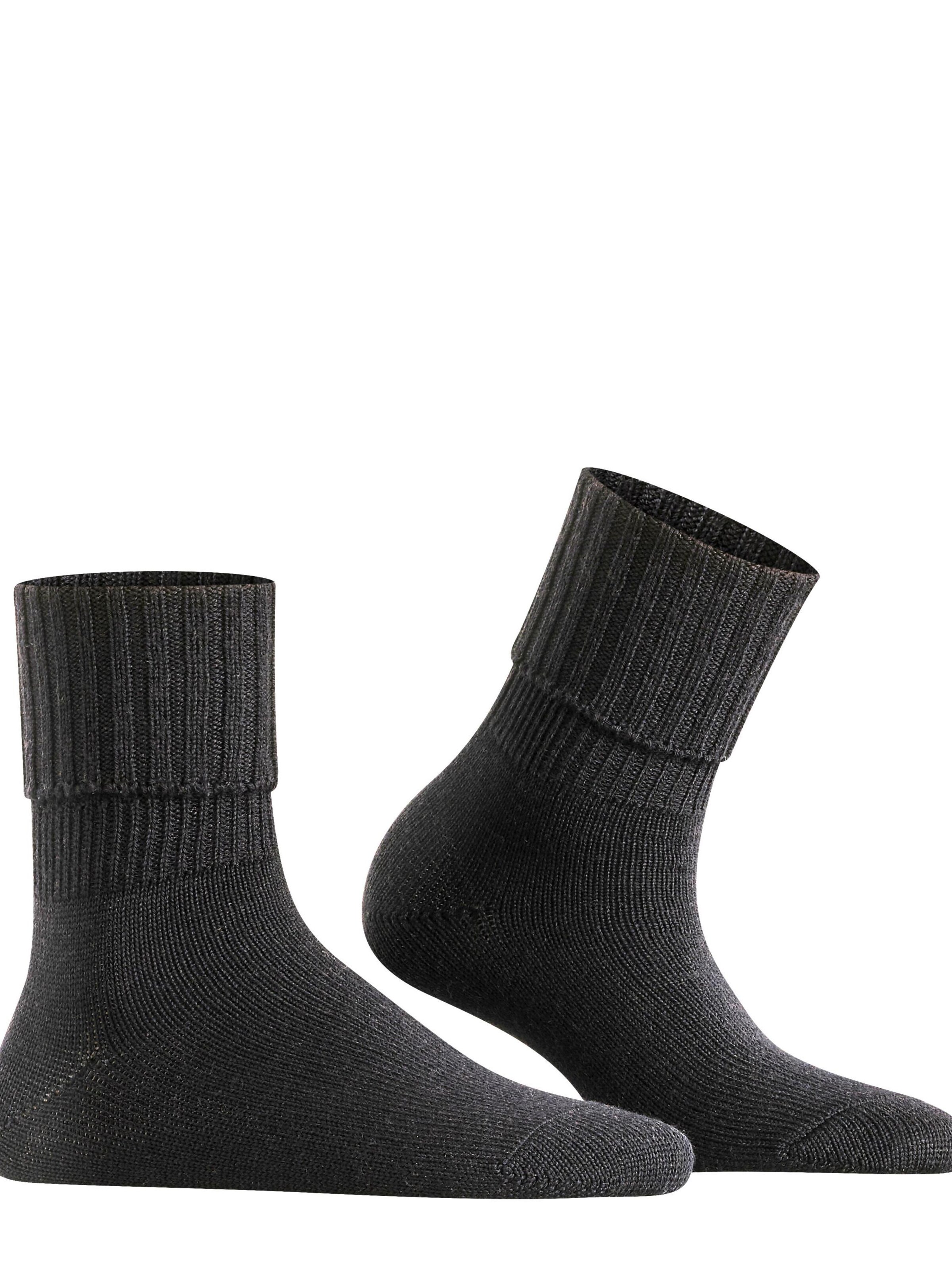 FALKE Socks 'Striggings Rib' in Black
