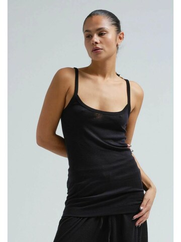 Top 'Viola' di Seamless Basic in nero: frontale