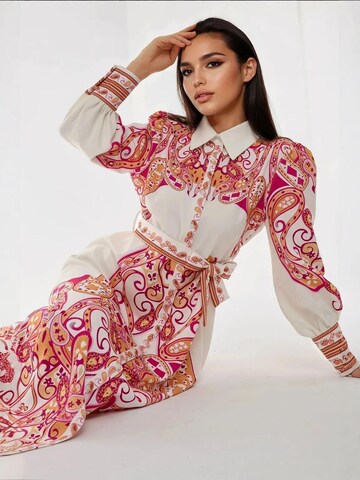 Robe-chemise Hiccup en orange