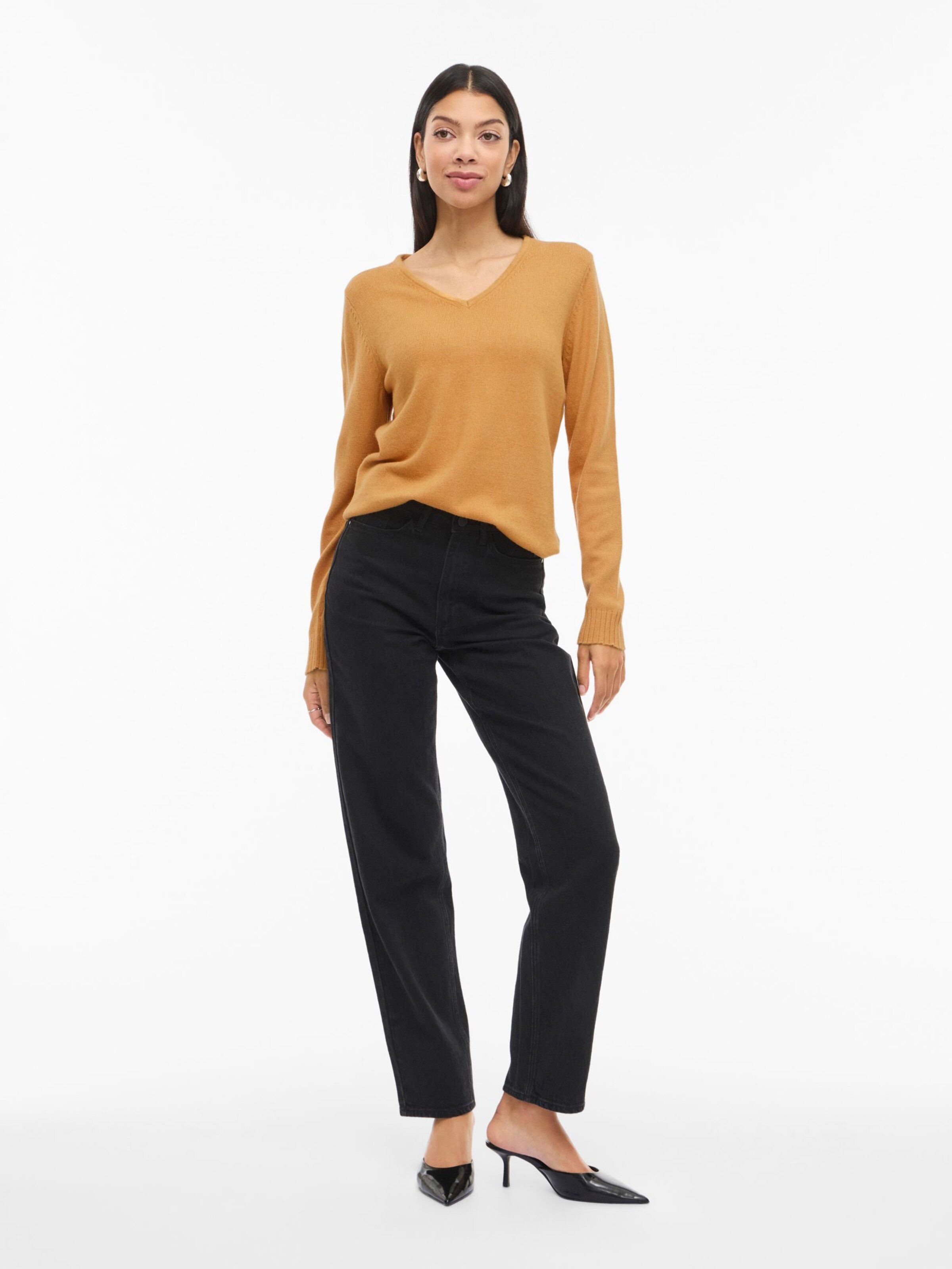 VILA - Jersey 'VIRIL' en naranja