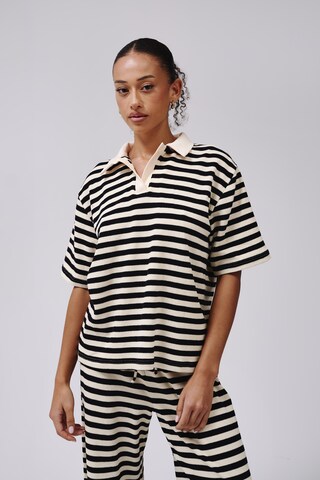 South Beach Shirt in Zwart: voorkant