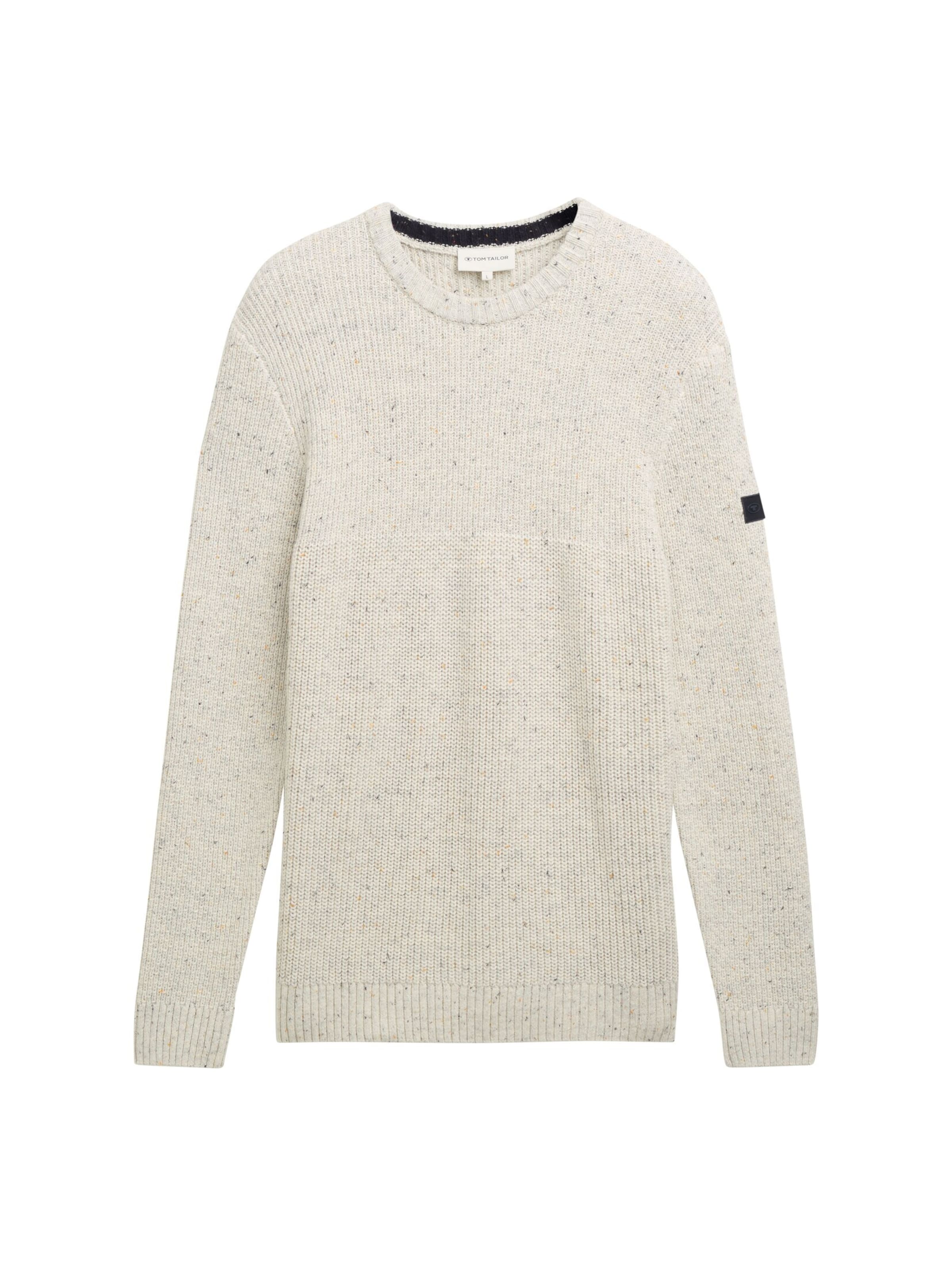 TOM TAILOR Pullover in Beige: Vorderseite