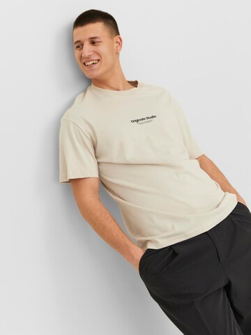JACK & JONES Shirt 'Jack & Jones JORvesterbro' in Beige