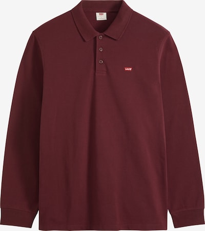 LEVI'S ® Poloshirt 'Housemark' in S in bordeaux, Produktansicht