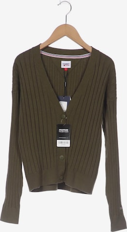 Tommy Jeans Sweater & Cardigan in S in Green: front