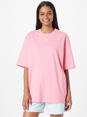 ADIDAS ORIGINALS Μπλουζάκι 'Adicolor Essentials' σε ροζ: μπροστά