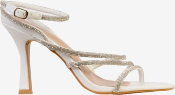 Sandales 'Sandalen mit Absatz' Joia en blanc : devant