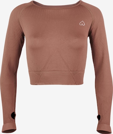 BeShaped Shirt 'Femme Force' in Pink: Vorderseite