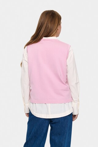 SAINT TROPEZ Sweater 'MilaSZ' in Pink