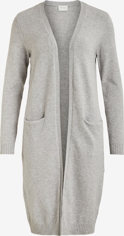 VILA Knitted coat 'Ril' in Grey: front