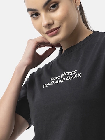 T-shirt 'WT390' CIPO & BAXX en noir