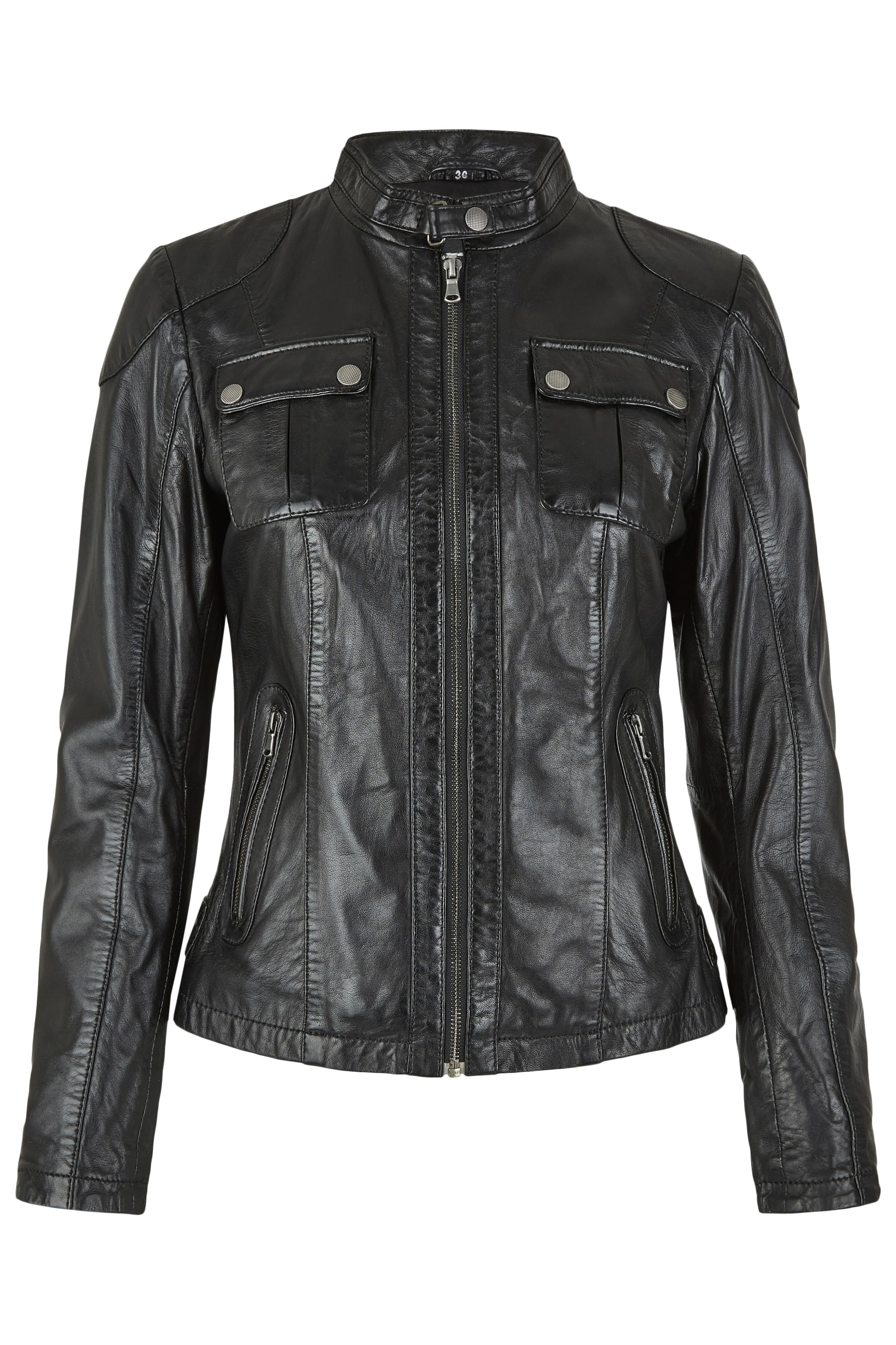 7ELEVEN Between-season jacket 'SETany' in Black: front