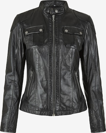 7ELEVEN Tussenjas 'SETany' in Zwart: voorkant