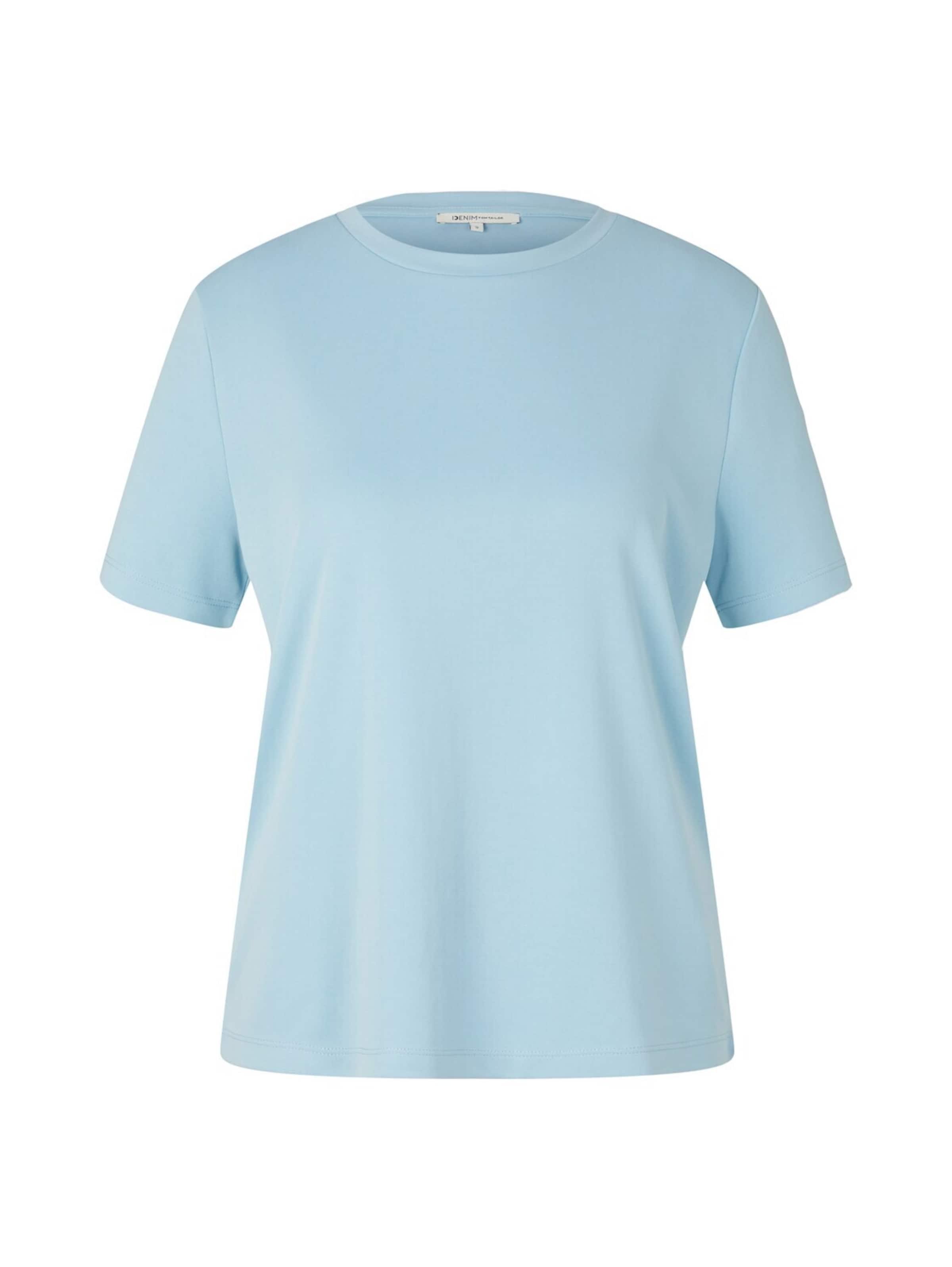 Frauen Shirts & Tops TOM TAILOR DENIM T-Shirt in Blau - IZ55225