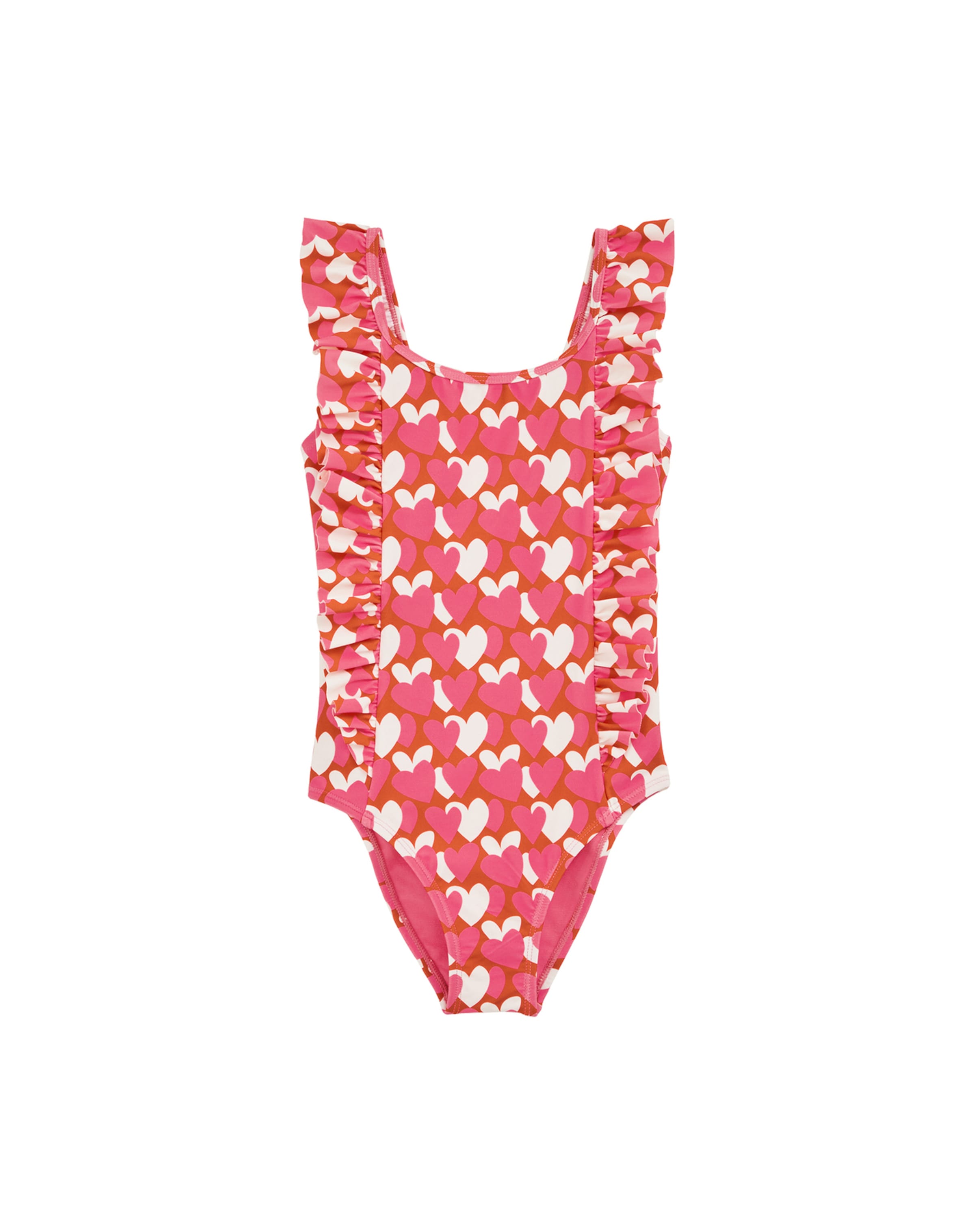 WE Fashion Бански костюм в червено: отпред