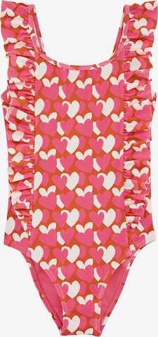 raudona WE Fashion Maudymosi kostiumėlis: priekis