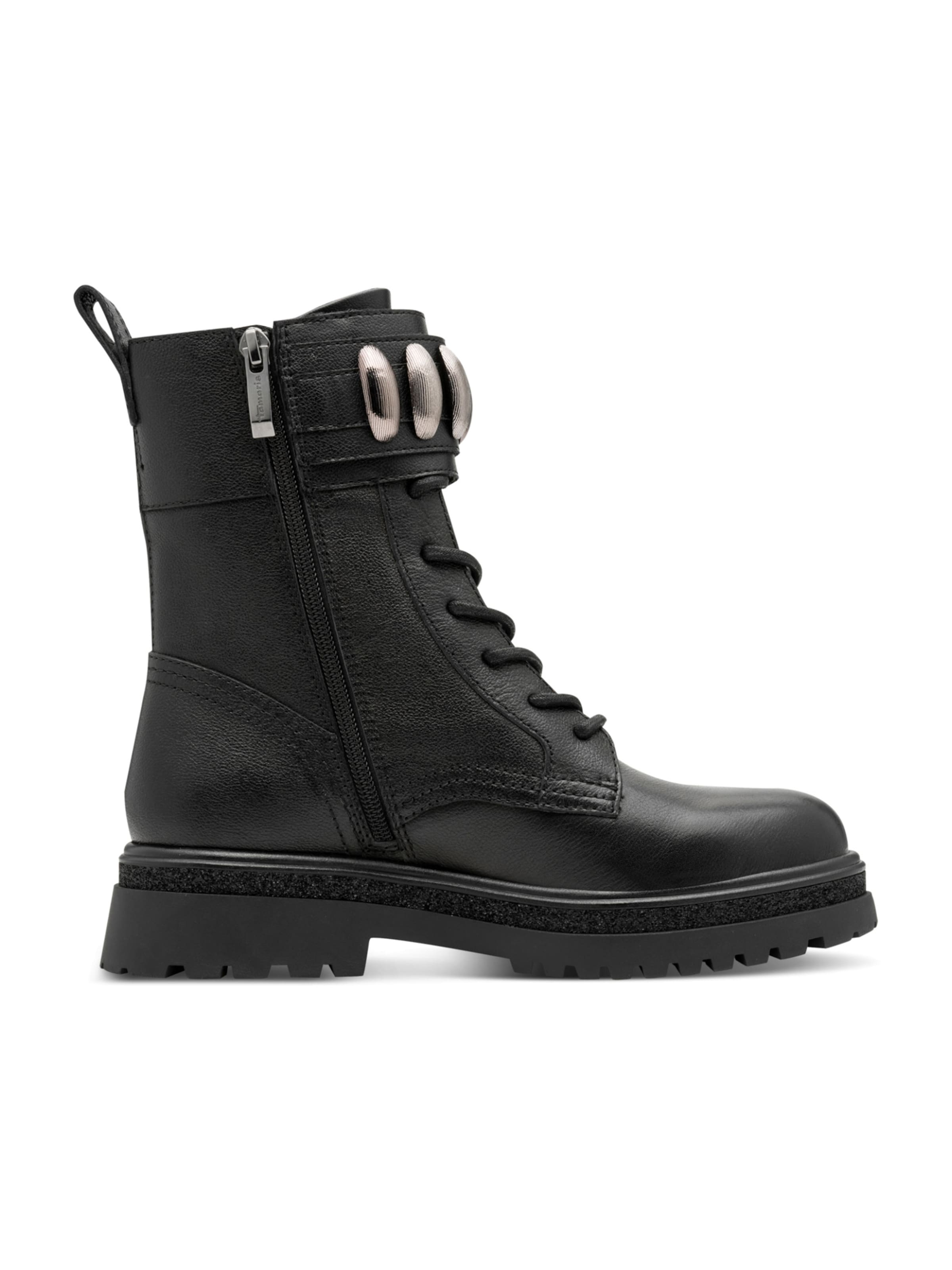 Bottines à lacets Tamaris en noir